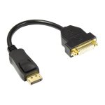 Connections Adapterkabel DisplayPort 1.2 Stecker an DVI-I...