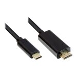 Good Connections Adapterkabel USB-C an HDMI 2.0 schw. 3m