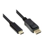 Good Connections Adapterkabel USB-C an DP1.2 schwarz 1m