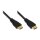 Connections Anschlusskabel HDMI® 2.0, 4K / UHD @60Hz, AKTIV (Redmere Chipsatz), vergoldete Stecker und Kupferkontakte, CU, schwarz, 10m