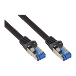 Good Connections Cat.6A Patchkabel SmartFLEX HF schw. 0,15m