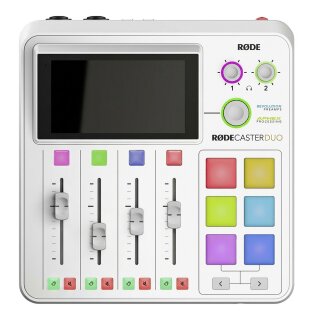 Rode Microphones RDECaster Duo (wei, WLAN, Bluetooth, USB-C)