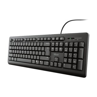 23884 TRUST Primo Tastatur QWERTZ DE