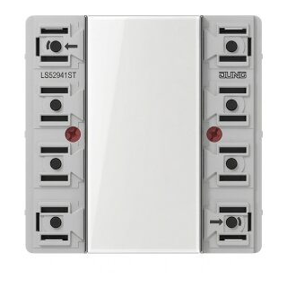Jung LS 52941 ST KNX Tastsensor-Modul Universal, 4fach, F50, Serie LS