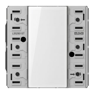 Jung LS 52931 ST KNX Tastsensor-Modul Universal, 3fach, F50, Serie LS