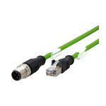 METZ CONNECT Verbindungsleitung M12 ST-RJ45 ST 4-pol...
