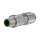 METZ CONNECT M12 Stecker D-kodiert IP67 Cat. 5 feldkonfektionierbar gerade