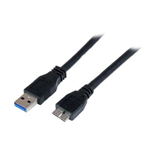 StarTech 1m 3ft Certified SuperSpeed USB 3.0 A to Micro B Cable - M/M