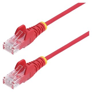 StarTech.com 1m Red Slim CAT6 Ethernet Cable, Snagless, 28AWG, LSZH - Patch-Kabel - RJ-45 (M)