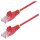 StarTech.com 1m Red Slim CAT6 Ethernet Cable, Snagless, 28AWG, LSZH - Patch-Kabel - RJ-45 (M)