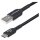 StarTech 3m USB-A auf USB-C Ladekabel USB-A auf Typ-C Ladekabel 3A Schnellladekabel USB 2.0 Datenubertragung Schwarz