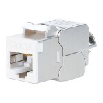 INTELLINET Cat6a 10G STP Keystone-Modul weiß