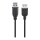 Goobay 3m USB 3.0 SuperSpeed Verlängerungskabel, Schwarz [USB 3.0-Stecker (Typ A) > USB 3.0-Buchse (Typ A)]