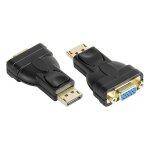 Connections Adapter DisplayPort Stecker an VGA Buchse,...