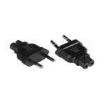 Connections Stromadapter Euro-Stecker Typ C (CEE 7/16,...