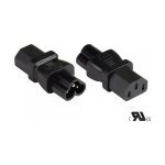 Connections Stromadapter Kaltgeräte-Stecker C6...