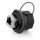 Connections Industrie-Steckverbinder S6 - RJ45 Durchführungskupplung, RJ45 Buchse beidseitig, Bajonett
