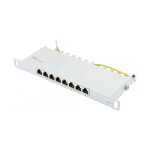 Good Connections Patchpanel 10"Cat. 6 8-P. 0,5 HE...