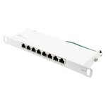Connections Patchpanel 10" Cat. 6, 8-Port, 0,5 HE,...
