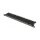 Connections Patchpanel 19" Cat. 6, 24-Port, 0,5 HE, STP geschirmt, werkzeugloses Öffnen, Tiefschwarz (RAL9005)
