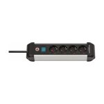Brennenstuhl Steckdosenleiste Premium-ALU-Line 4fach 1.8m