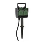 Gartensteckdose mit Erdspieß Brennenstuhl IP44...