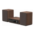 Pure Classic Stereo Coffee Black/Walnut EU/UK