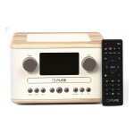 Pure Classic C-D4 Digitalradio White/Oak EU/UK