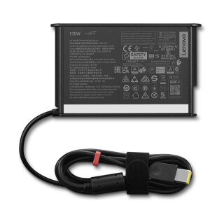 N Lenovo - Netzteil - Wechselstrom 100-240 V - 135 Wh - Europa, Indonesien - Schwarz