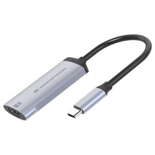 CONCEPTRONIC Adapter USB-C3.2->HDMI2.1 8K/60Hz 0.15m gr