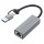 CONCEPTRONIC Adapter USB-C/-A3.0->GbE 5Gbs 0.18m gr