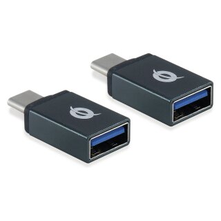 CONCEPTRONIC Adapter USB-C3.2->USB-A3.0 2Stk 10Gbs OTG gr