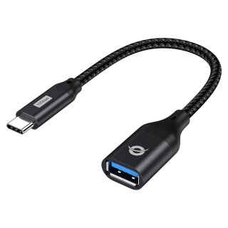 CONCEPTRONIC Adapter USB-C3.2->USB-A3.0 10Gbs 0.20m sw