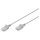 CAT 6 U-UTP Slim Patchkabel, 0,3 m, Grau