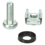 Käfigmutternset, Set 50xM6 komplett HQ