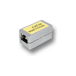 Modular-Adapter RJ45 STP Cat.5e metallisiert 1:1