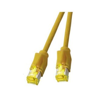 EFB RJ45 Patchk. S/FTP,Cat.6A,TM31,Dätwyler 7702,1m,gelb