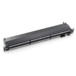 19" Patchpanel 24xRJ45 Cat6a FTP 1U 500MHz RAL9005