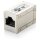 Inline-Koppler Cat6 RJ45 8P8C geschirmt 1Gbit 250MHz Polybeutel