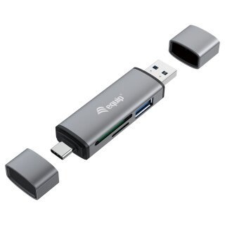 Kartenleser USB-A3.0/USB-C3.2/MicroSD/SD/ 5Gbps