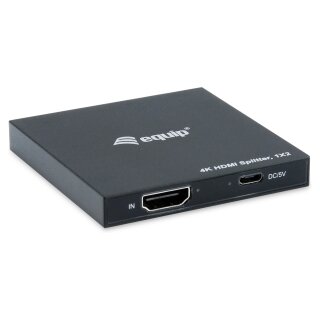 HDMI1.4 2-Port Splitter Ultra Slim 4K/ 30Hz schwarz EndlessOS