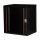 19" Netzwerkschrank Glastür PM 600x450mm 12HE schwarz