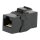 Keystone-Koppler ungeschirmt Cat6A 2xRJ45 8Stk sw