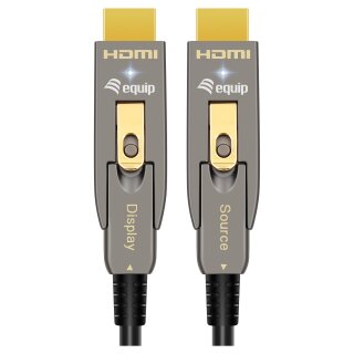 HDMI HS Ethernet 2.0 D/A D-AOC 4K/60Hz 30.00m grau