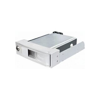 Wechselrahmen für 3.5" SATA mit Lüfter silber
