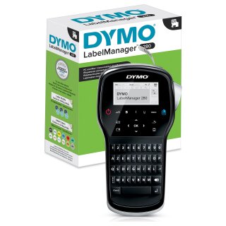 DYMO LabelManager 280 6/9/12 mm D1-Bänder AZERTY