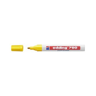 edding 750 Lackmarker 2.0 - 4.0 mm Gelb