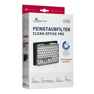 Clean Office Pro 2er Pack Feinstaubfilter fr Drucker