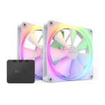 140mm NZXT F-Serie F140 RGB Lüfter Twin White 140mm...