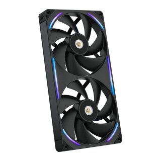 280mm NZXT F-Serie F280X RGB Lüfter Single Black RF-U28PN-B1